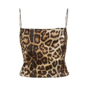 NWT GAUGE81 Sakai Silk Top in Leopard